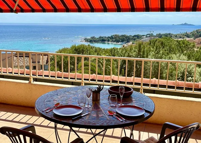 Magnifique Vue Et Acces Sanguinaires 公寓 阿雅克肖